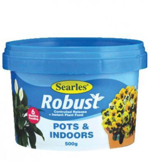 Searles Robust Pots & Indoors Fertiliser 500g *FERTILISER*