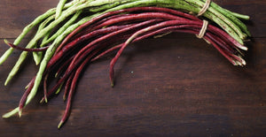 BEAN DWARF 'Red Snake' / Asparagus Bean / Yard Long Bean seeds